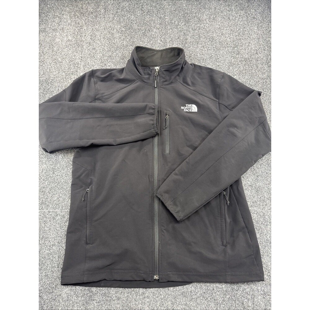 The North Face WindWall Jacket Men’s L Black Softshell Full Zip NF00CUY2